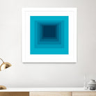 After Josef D by GI ArtLab on GIANT ART - blue abstract