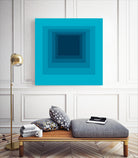 After Josef D by GI ArtLab on GIANT ART - blue abstract
