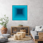 After Josef D by GI ArtLab on GIANT ART - blue abstract