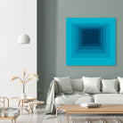 After Josef D by GI ArtLab on GIANT ART - blue abstract