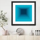 After Josef D by GI ArtLab on GIANT ART - blue abstract