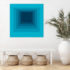 After Josef D by GI ArtLab on GIANT ART - blue abstract