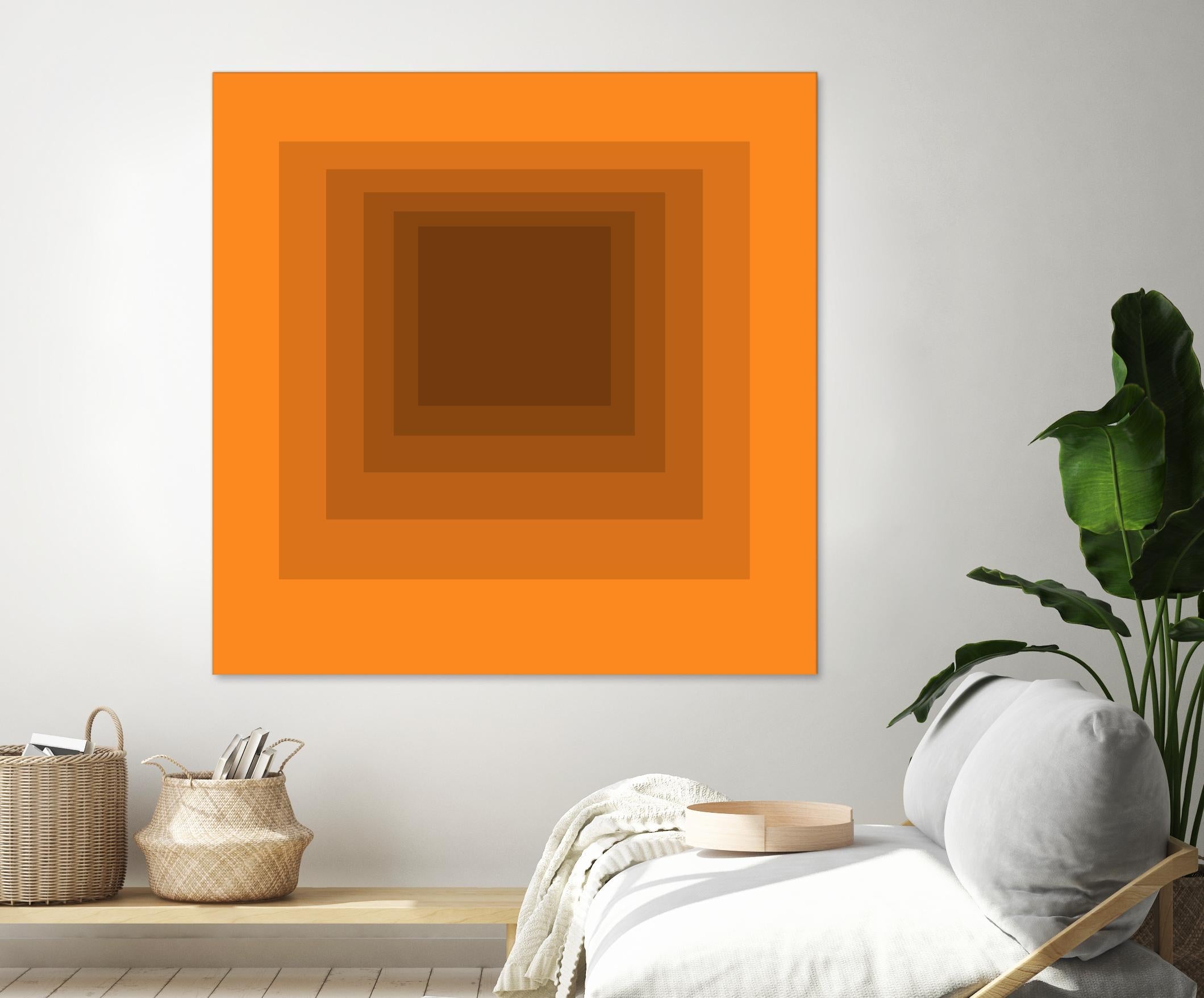 After Josef F by GI ArtLab on GIANT ART - brown abstract