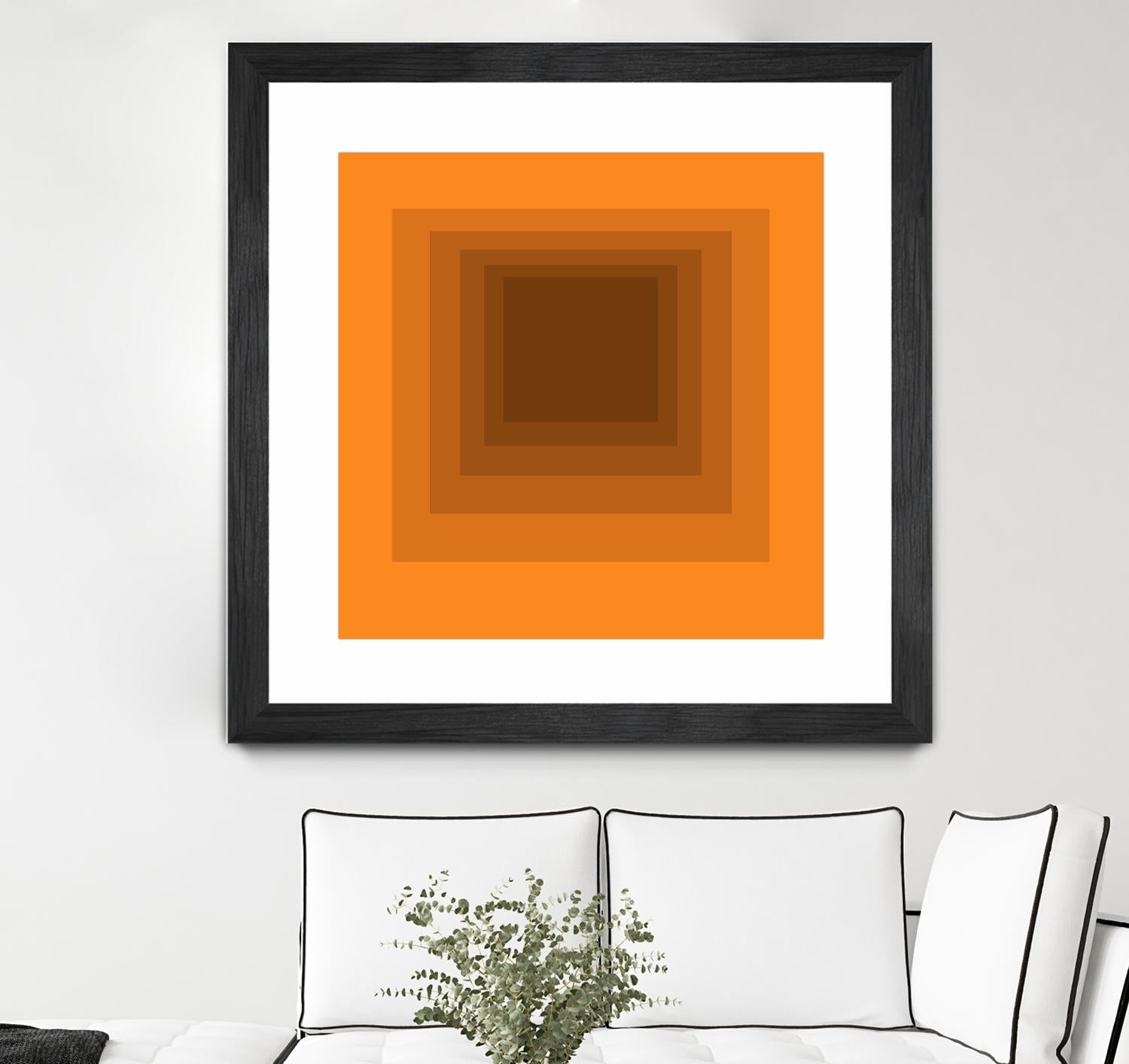 After Josef F by GI ArtLab on GIANT ART - brown abstract