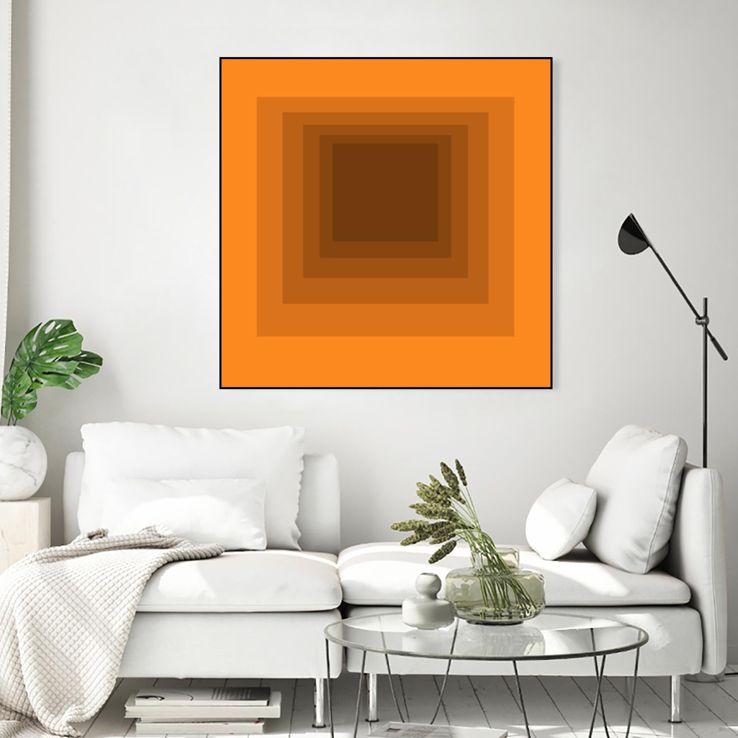 After Josef F by GI ArtLab on GIANT ART - brown abstract