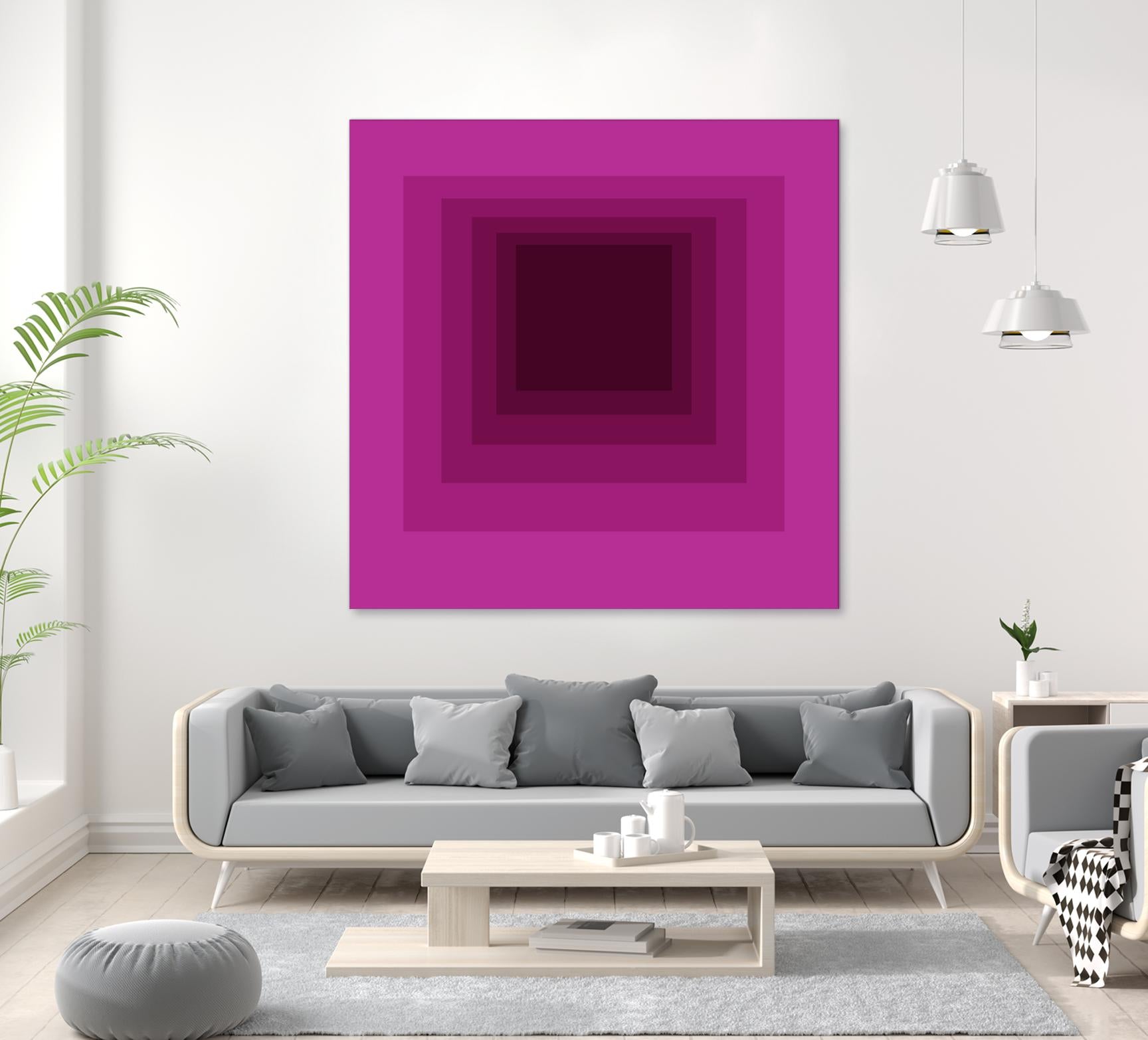 After Josef G by GI ArtLab on GIANT ART - pink abstract