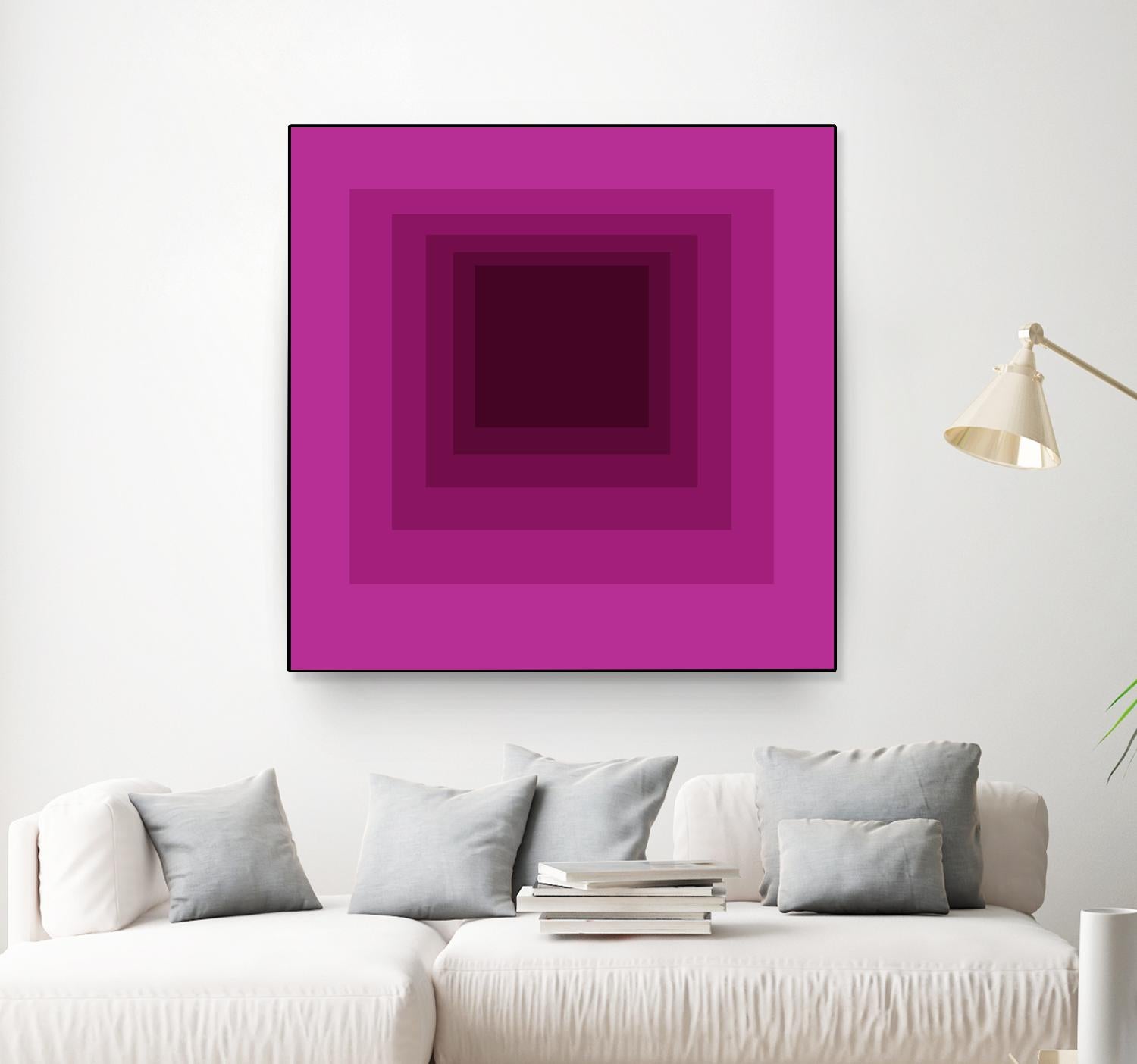 After Josef G by GI ArtLab on GIANT ART - pink abstract