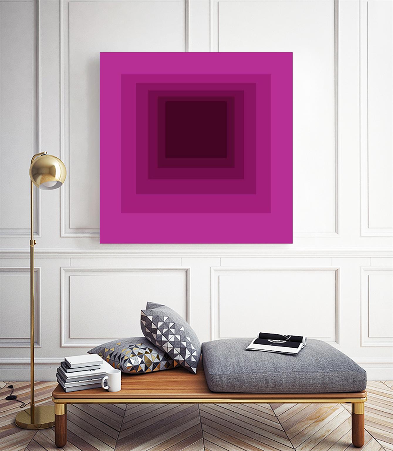 After Josef G by GI ArtLab on GIANT ART - pink abstract