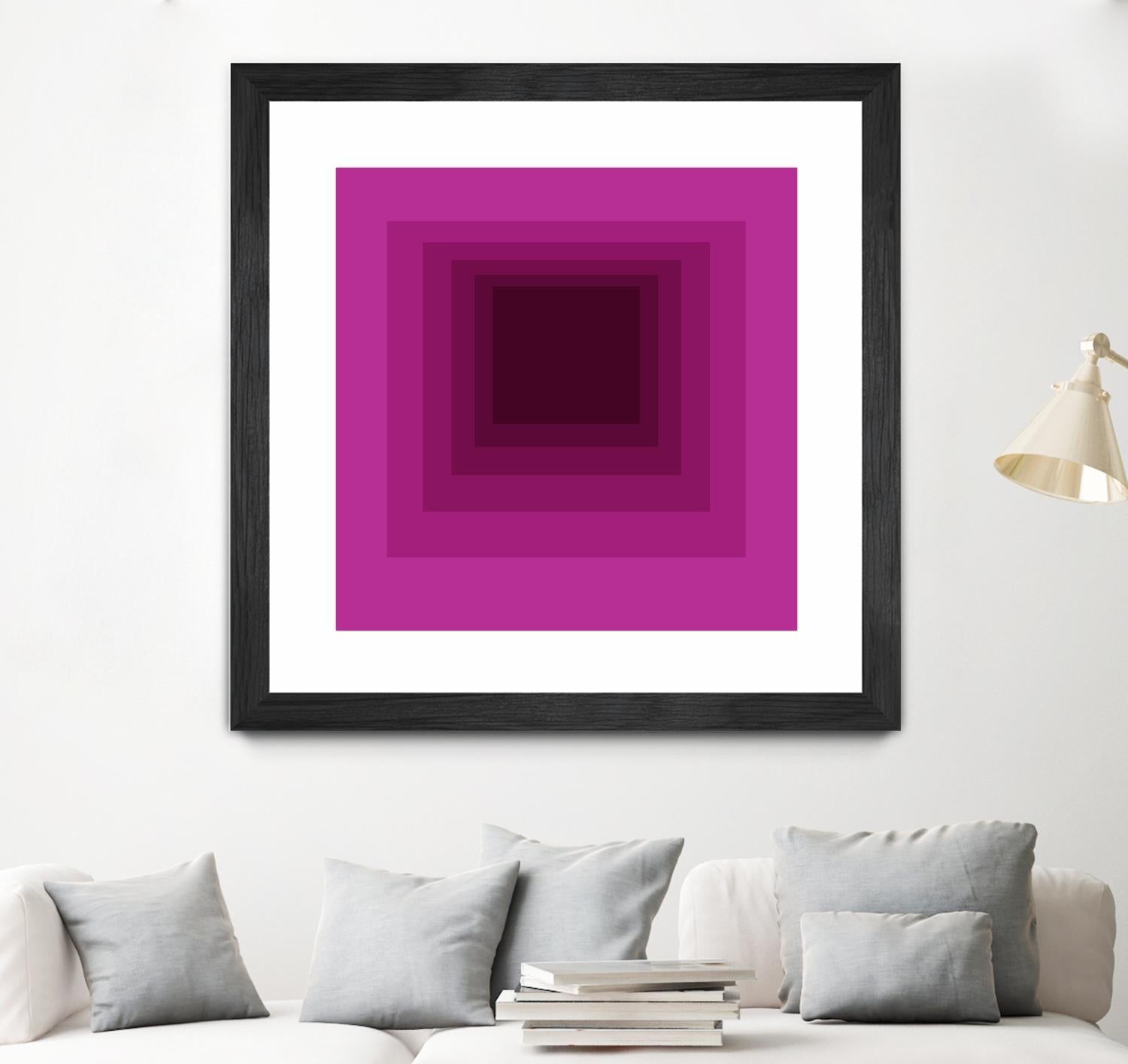 After Josef G by GI ArtLab on GIANT ART - pink abstract