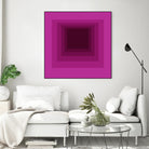 After Josef G by GI ArtLab on GIANT ART - pink abstract
