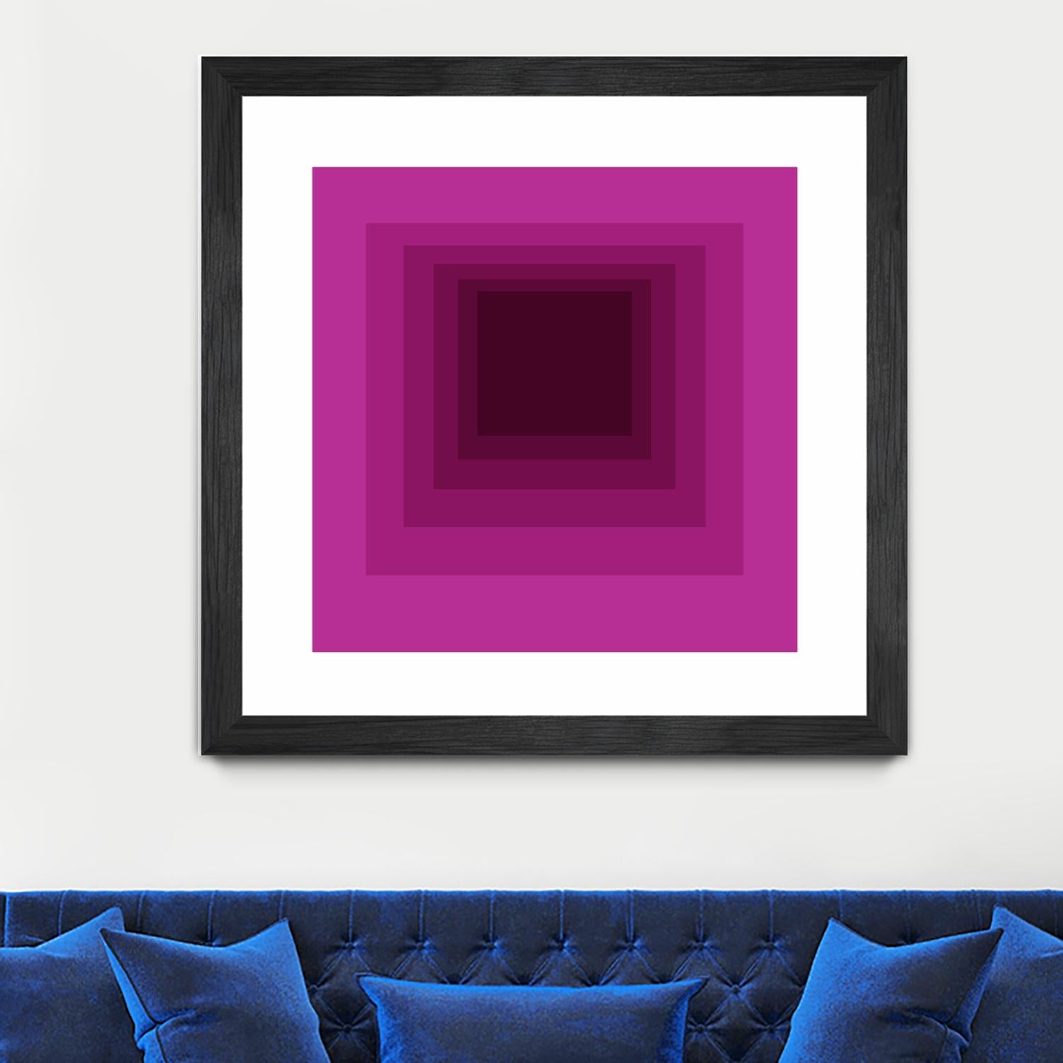 After Josef G by GI ArtLab on GIANT ART - pink abstract