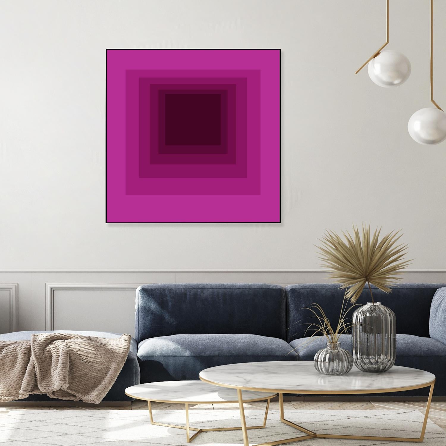 After Josef G by GI ArtLab on GIANT ART - pink abstract