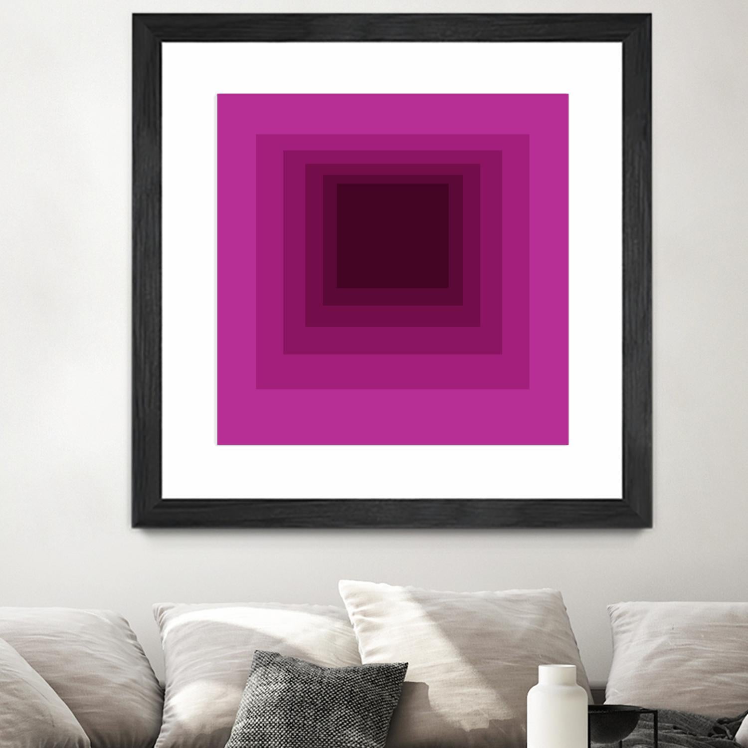 After Josef G by GI ArtLab on GIANT ART - pink abstract