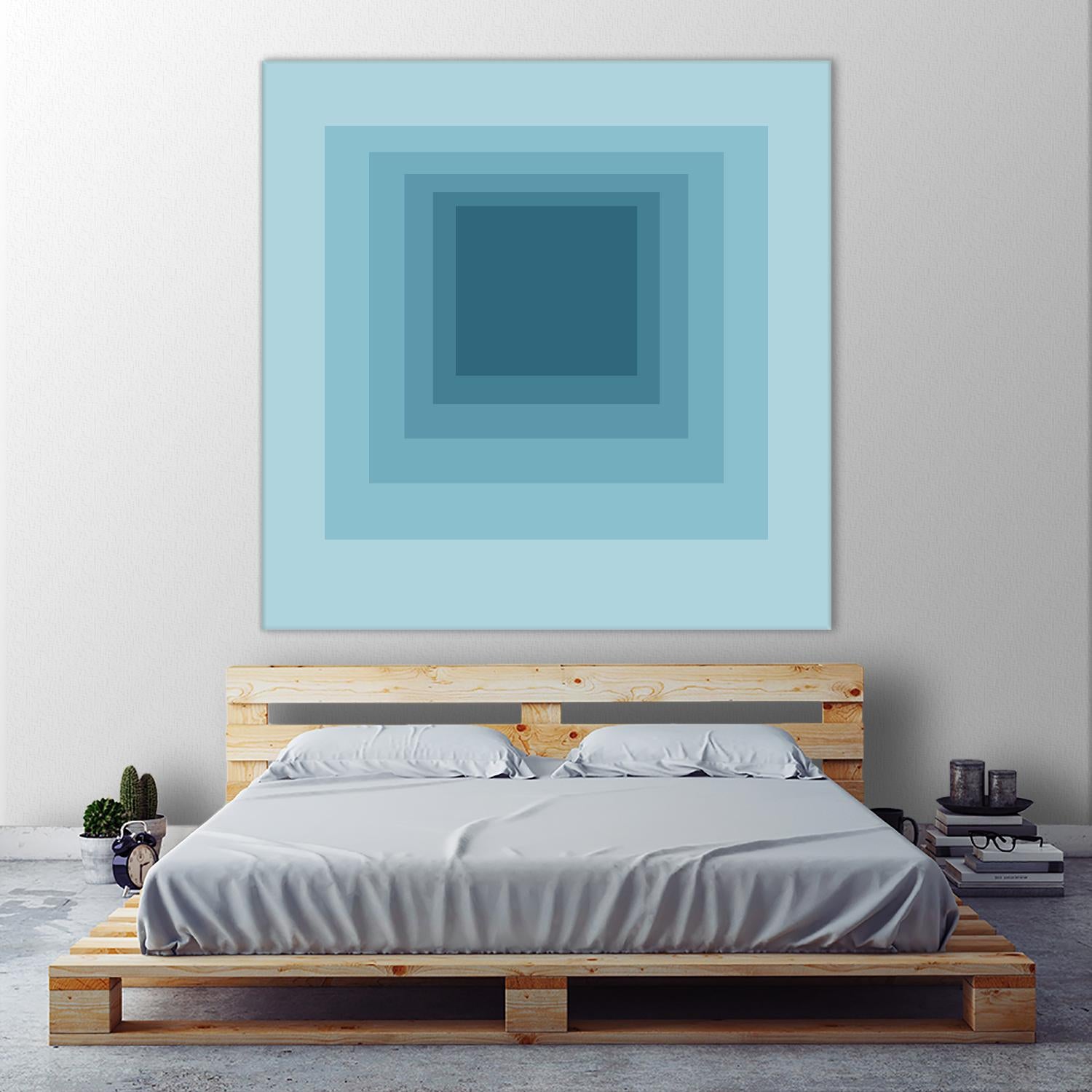 After Josef K by GI ArtLab on GIANT ART - blue abstract