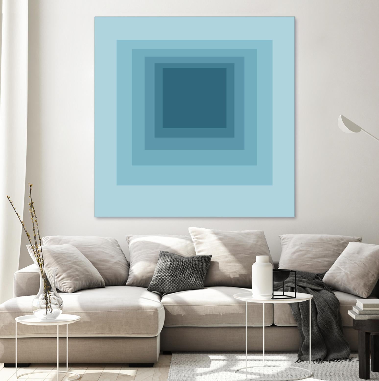 After Josef K by GI ArtLab on GIANT ART - blue abstract