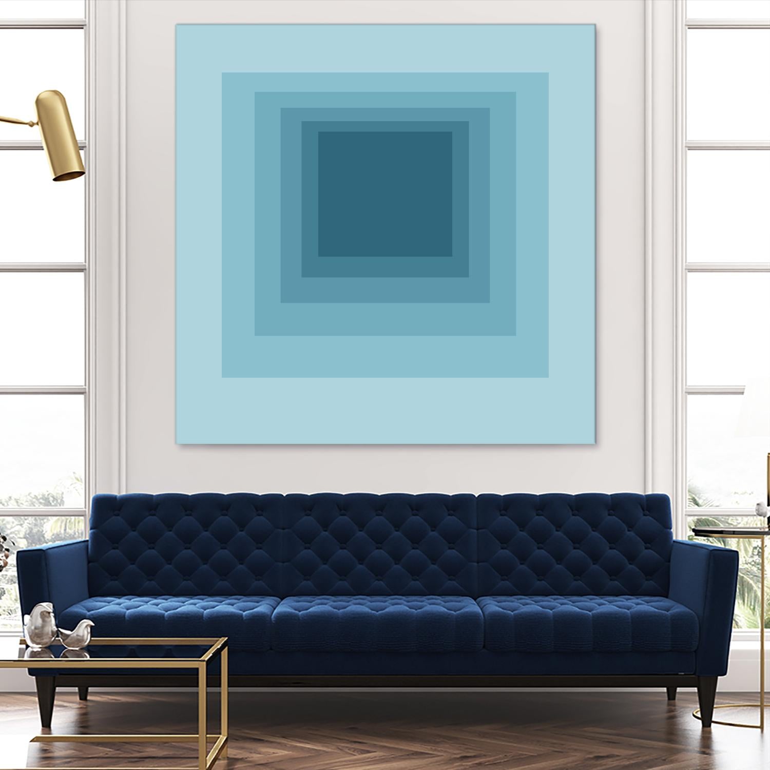 After Josef K by GI ArtLab on GIANT ART - blue abstract