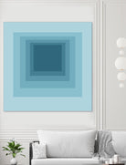 After Josef K by GI ArtLab on GIANT ART - blue abstract