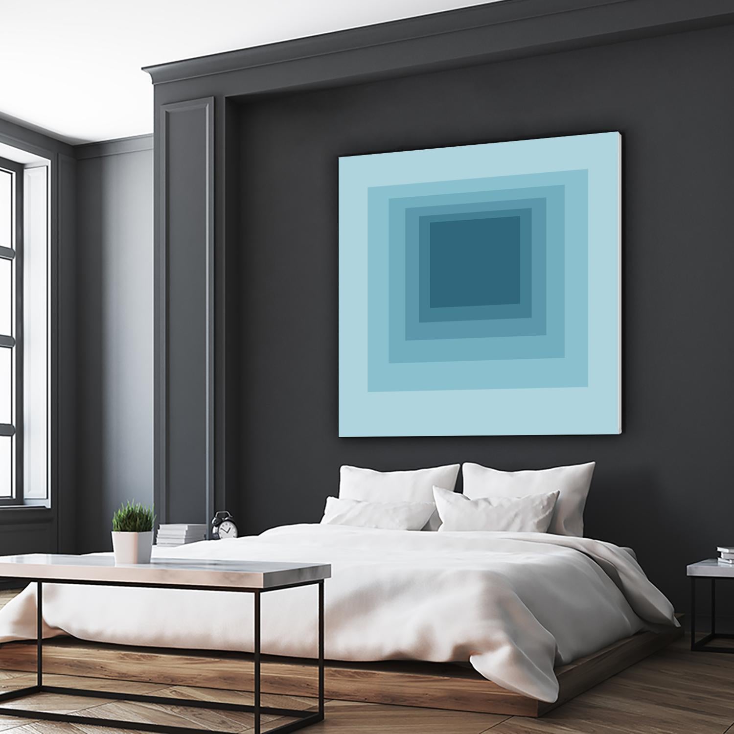 After Josef K by GI ArtLab on GIANT ART - blue abstract