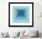 After Josef K by GI ArtLab on GIANT ART - blue abstract