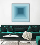 After Josef K by GI ArtLab on GIANT ART - blue abstract