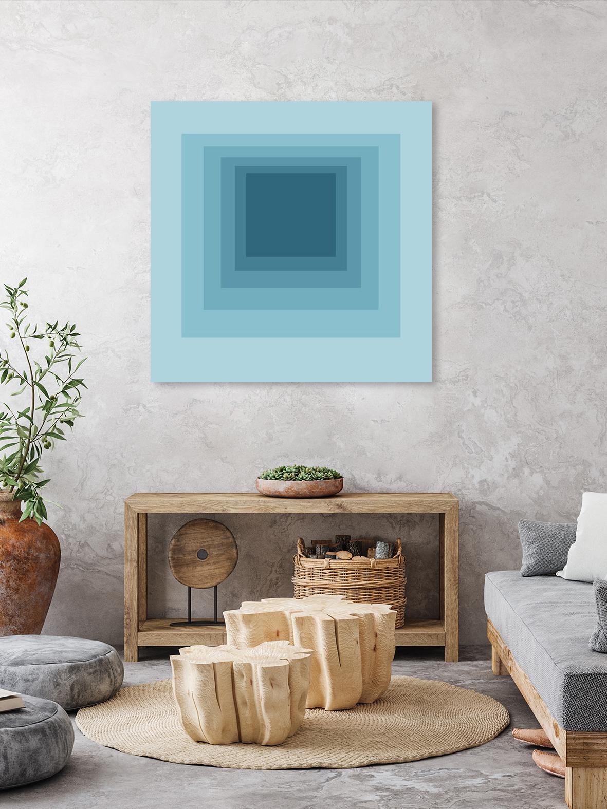 After Josef K by GI ArtLab on GIANT ART - blue abstract