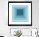 After Josef K by GI ArtLab on GIANT ART - blue abstract