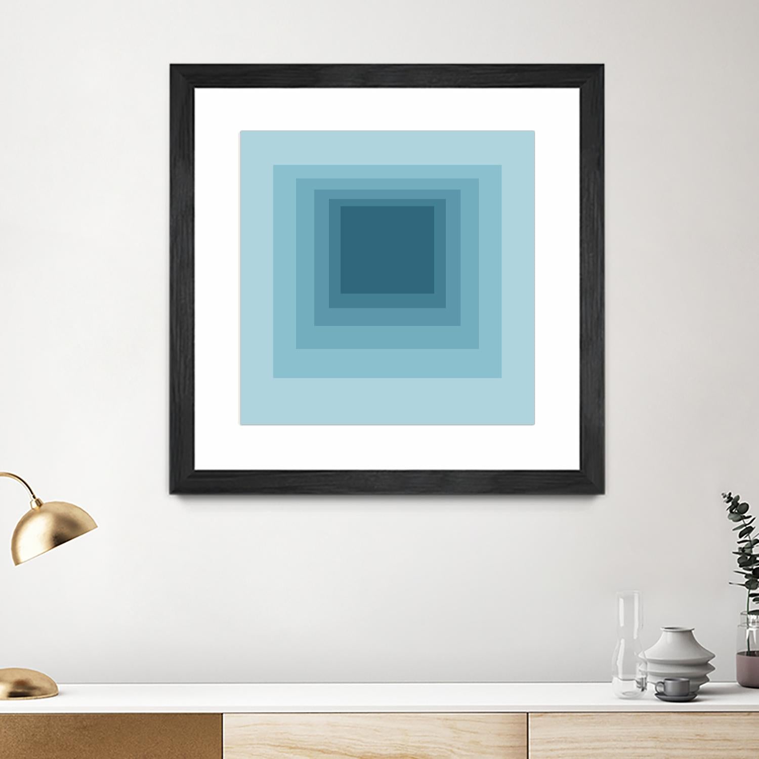 After Josef K by GI ArtLab on GIANT ART - blue abstract