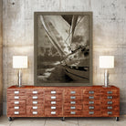 Sailing in Sepia A by GI ArtLab on GIANT ART - brown nautical