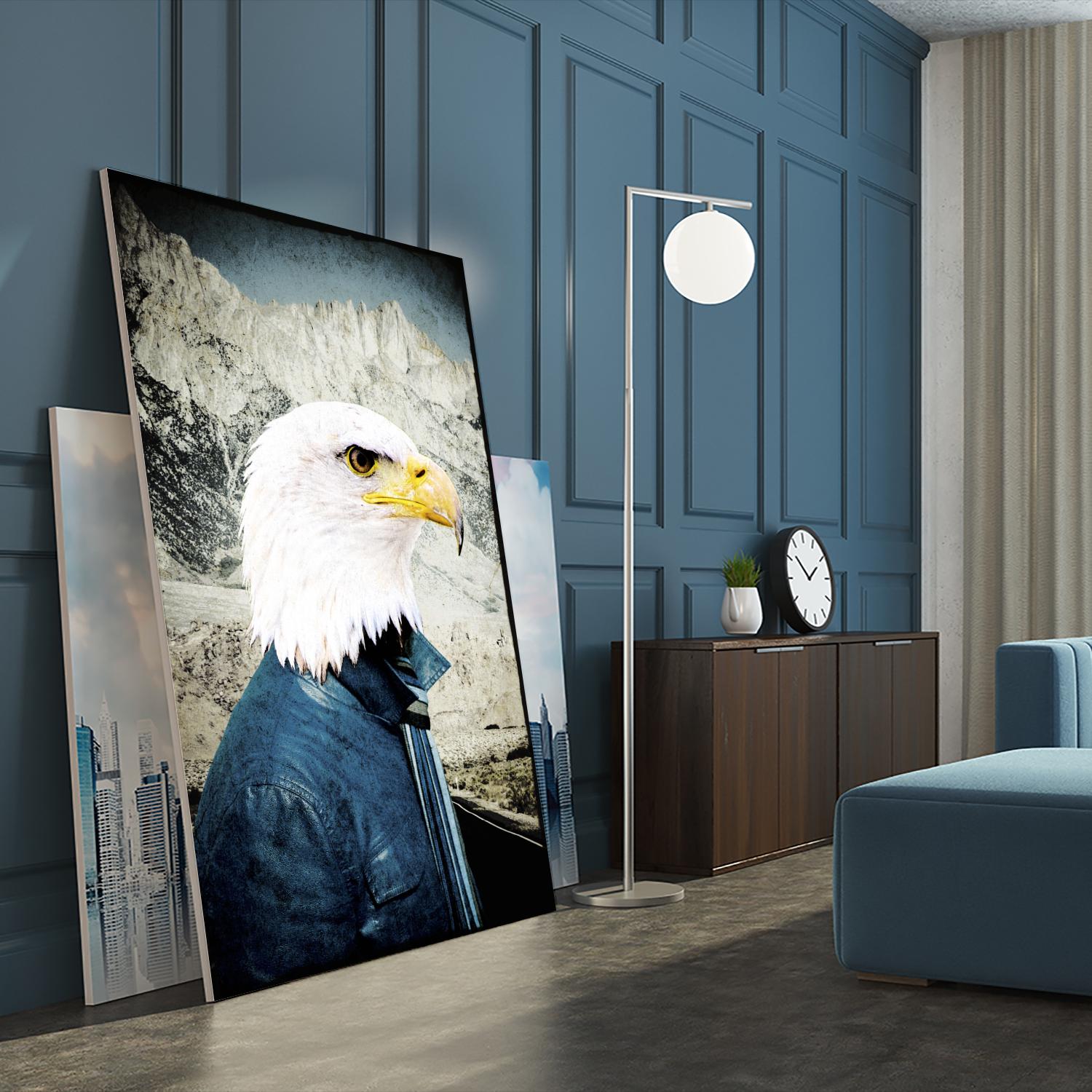 Free Spirit by GI ArtLab on GIANT ART - white contemporary