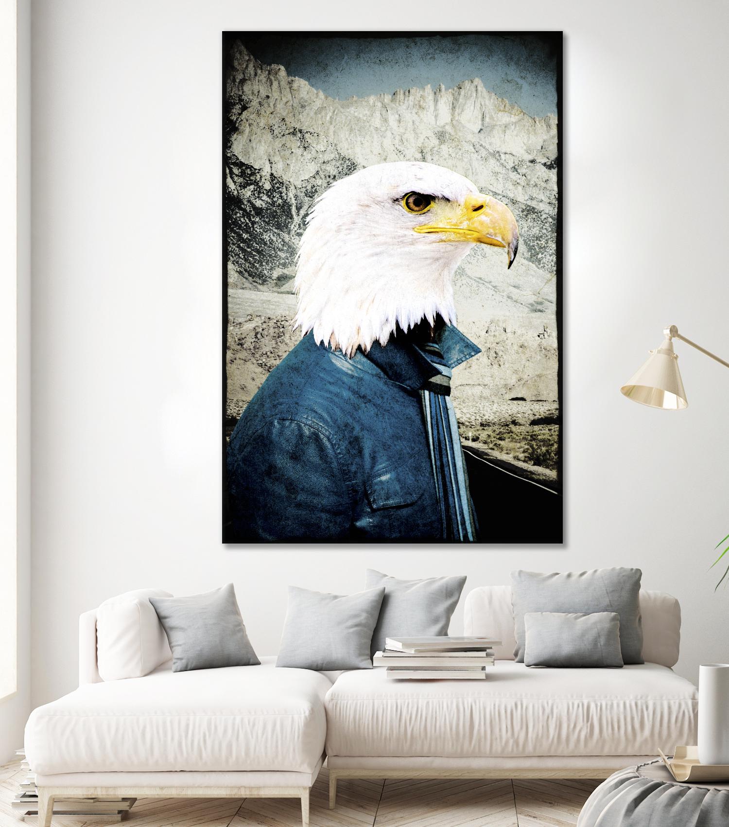 Free Spirit by GI ArtLab on GIANT ART - white contemporary
