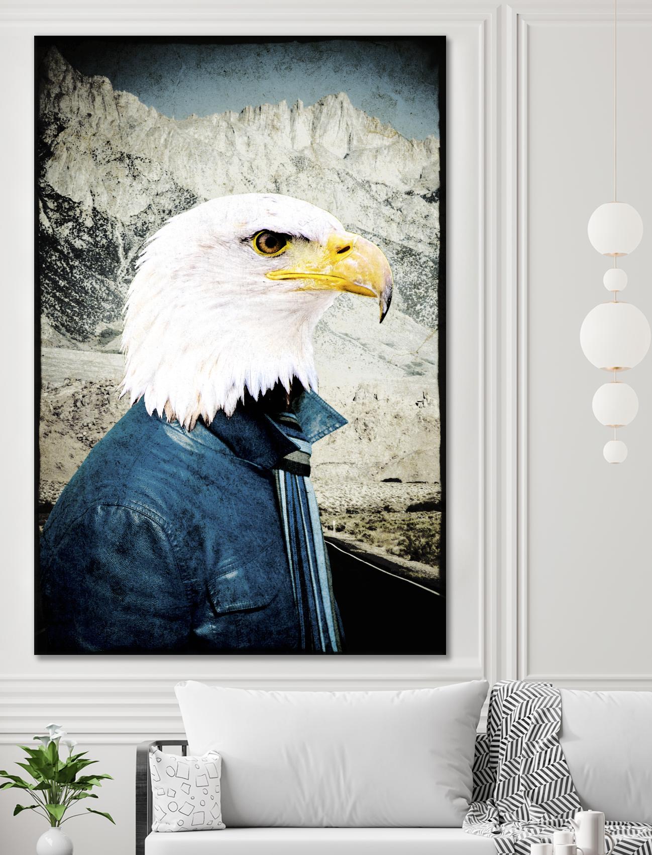 Free Spirit by GI ArtLab on GIANT ART - white contemporary