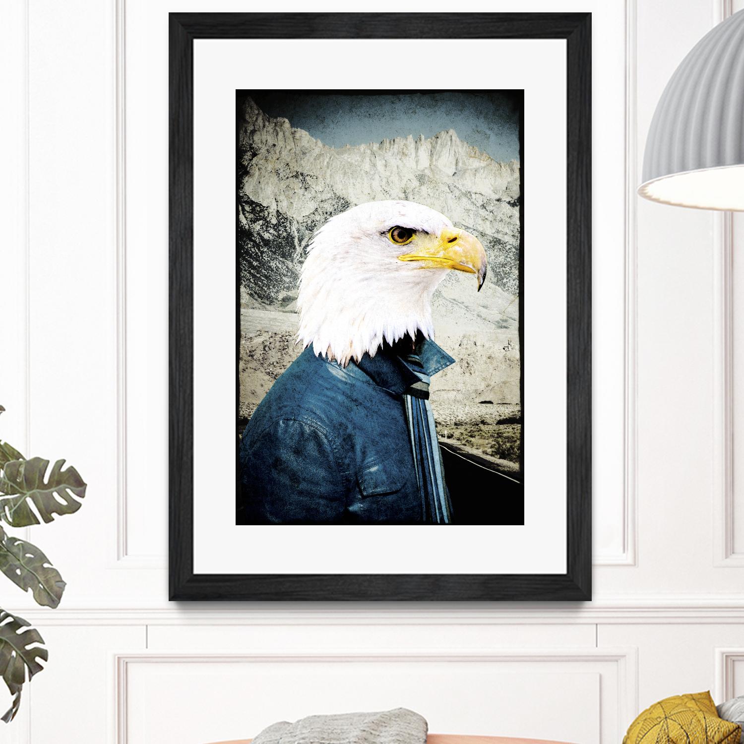 Free Spirit by GI ArtLab on GIANT ART - white contemporary