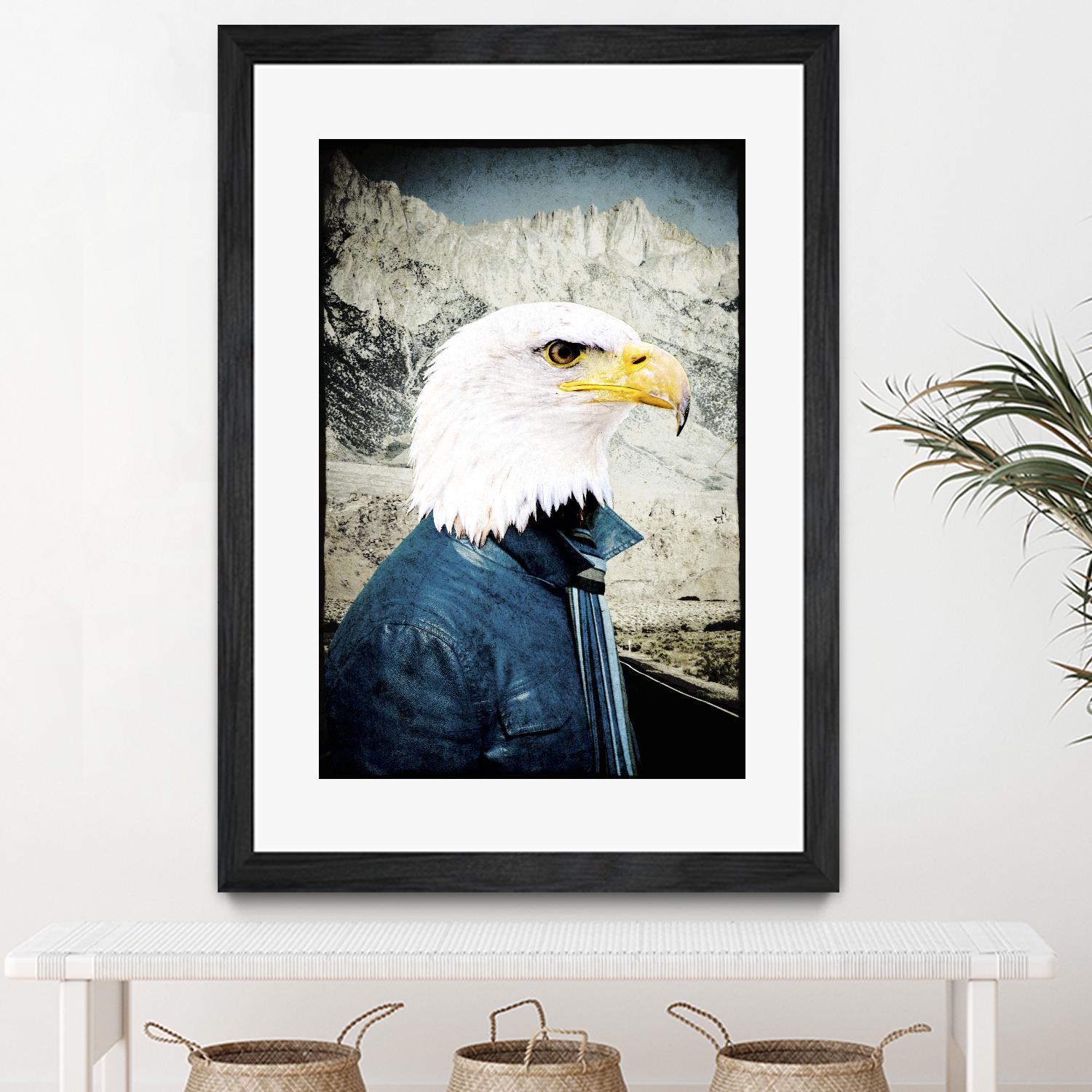 Free Spirit by GI ArtLab on GIANT ART - white contemporary