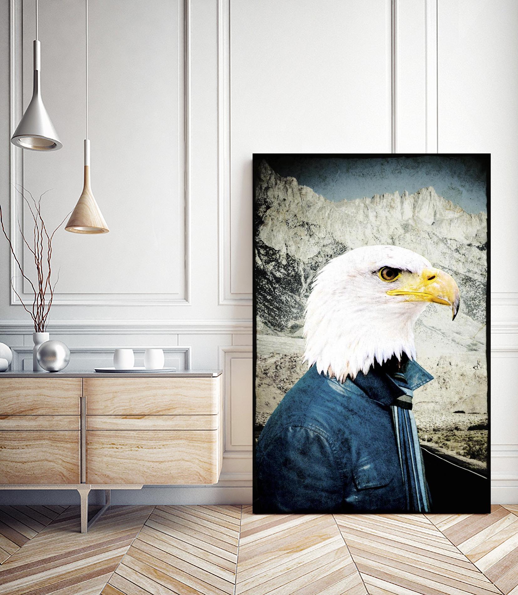 Free Spirit by GI ArtLab on GIANT ART - white contemporary