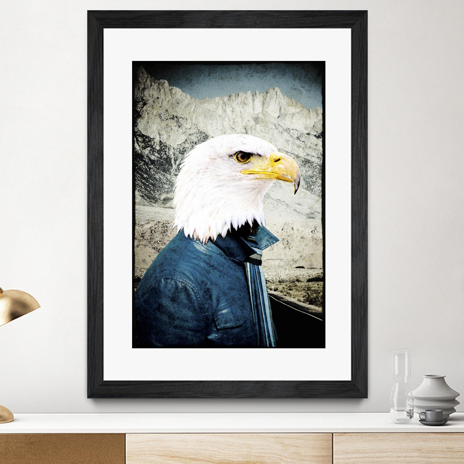 Free Spirit by GI ArtLab on GIANT ART - white contemporary