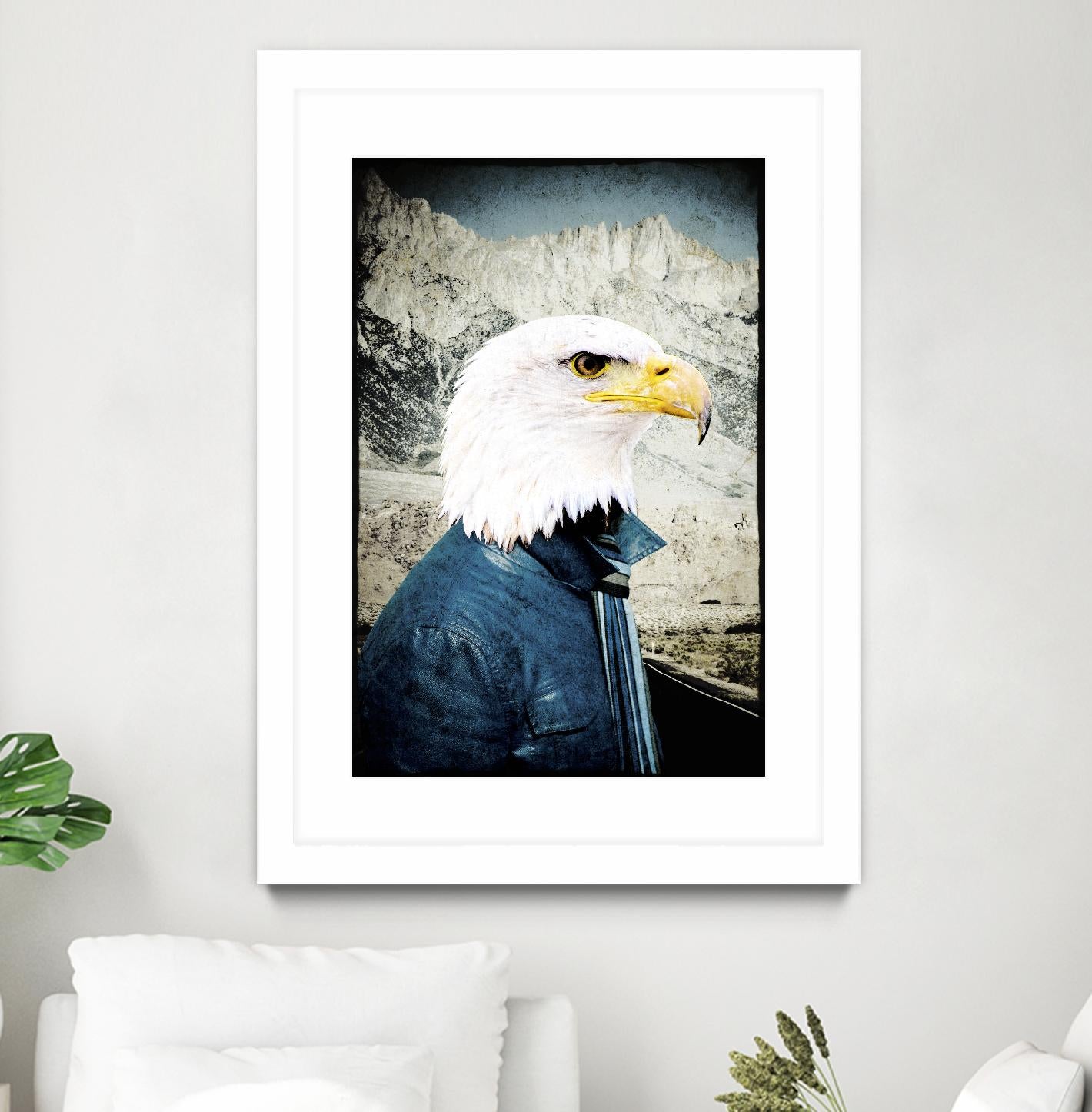 Free Spirit by GI ArtLab on GIANT ART - white contemporary