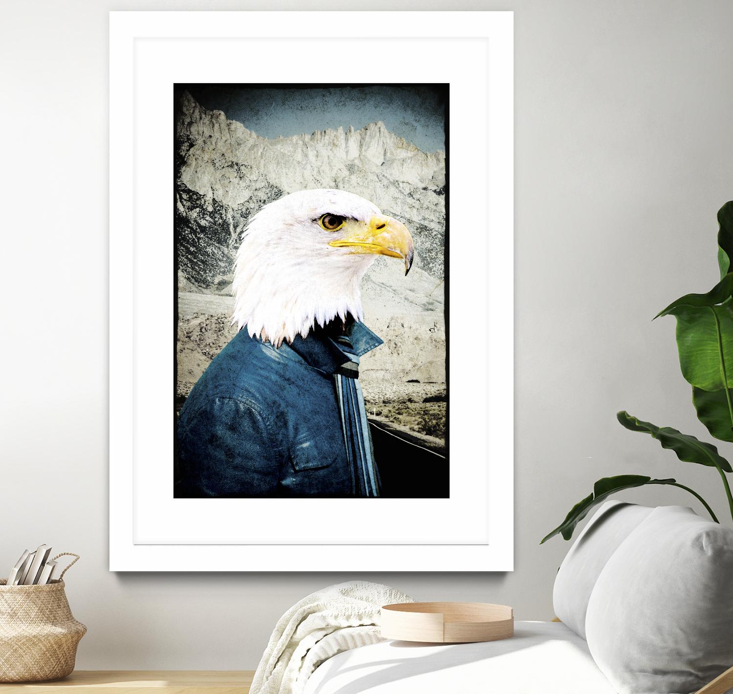 Free Spirit by GI ArtLab on GIANT ART - white contemporary