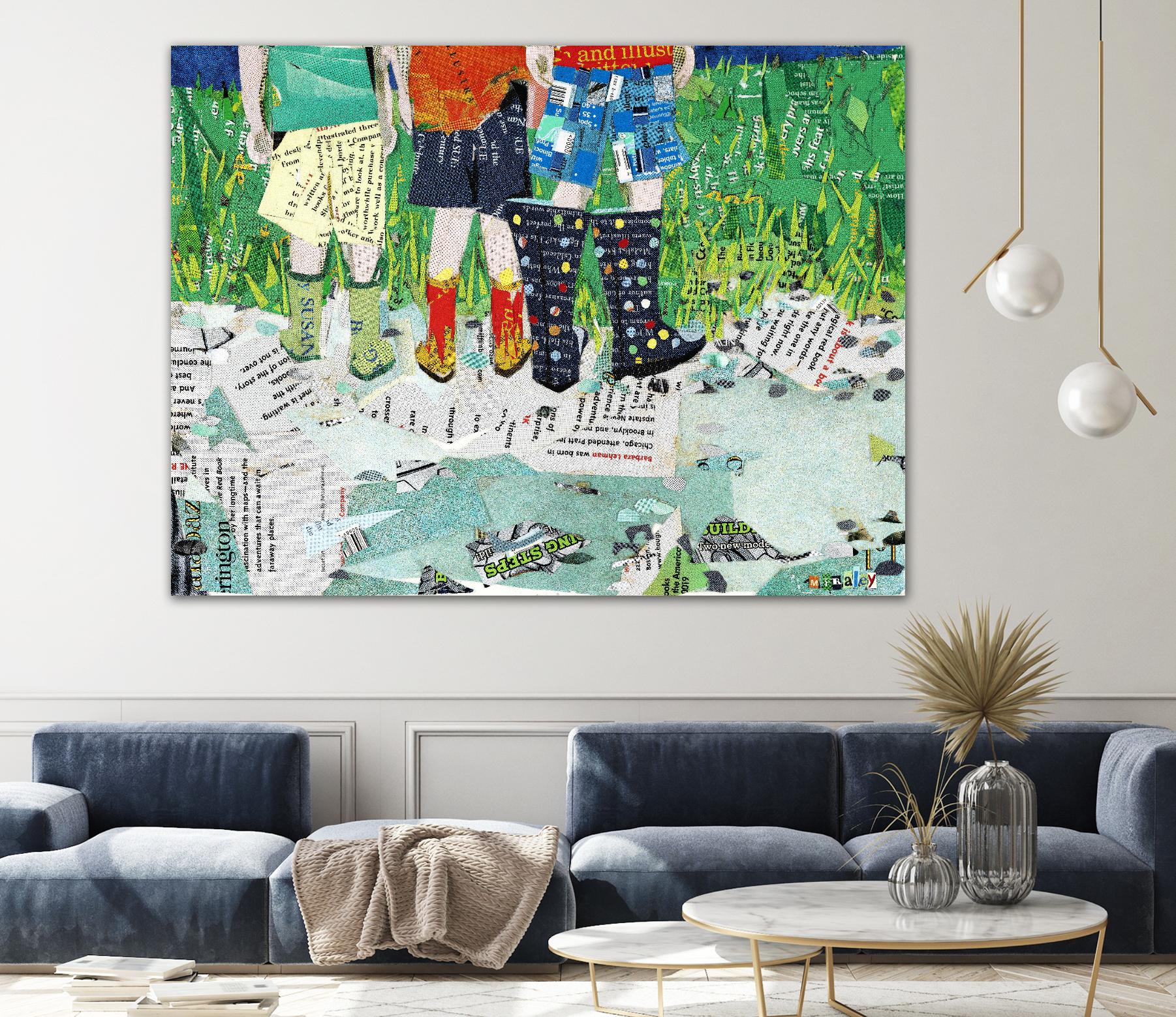 Calm #5, Yacolt WA by Mark Fraley on GIANT ART - green contemporary