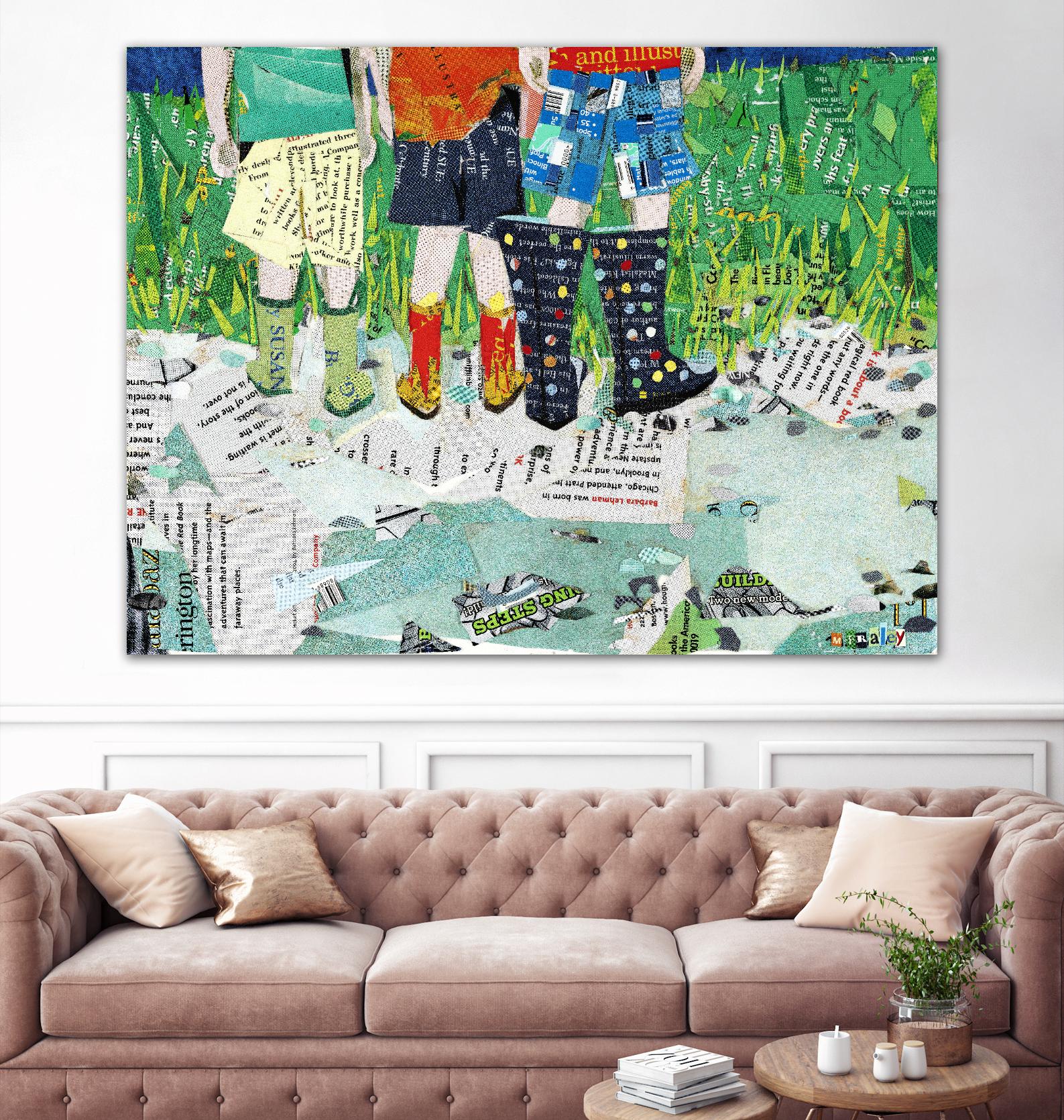 Calm #5, Yacolt WA by Mark Fraley on GIANT ART - green contemporary