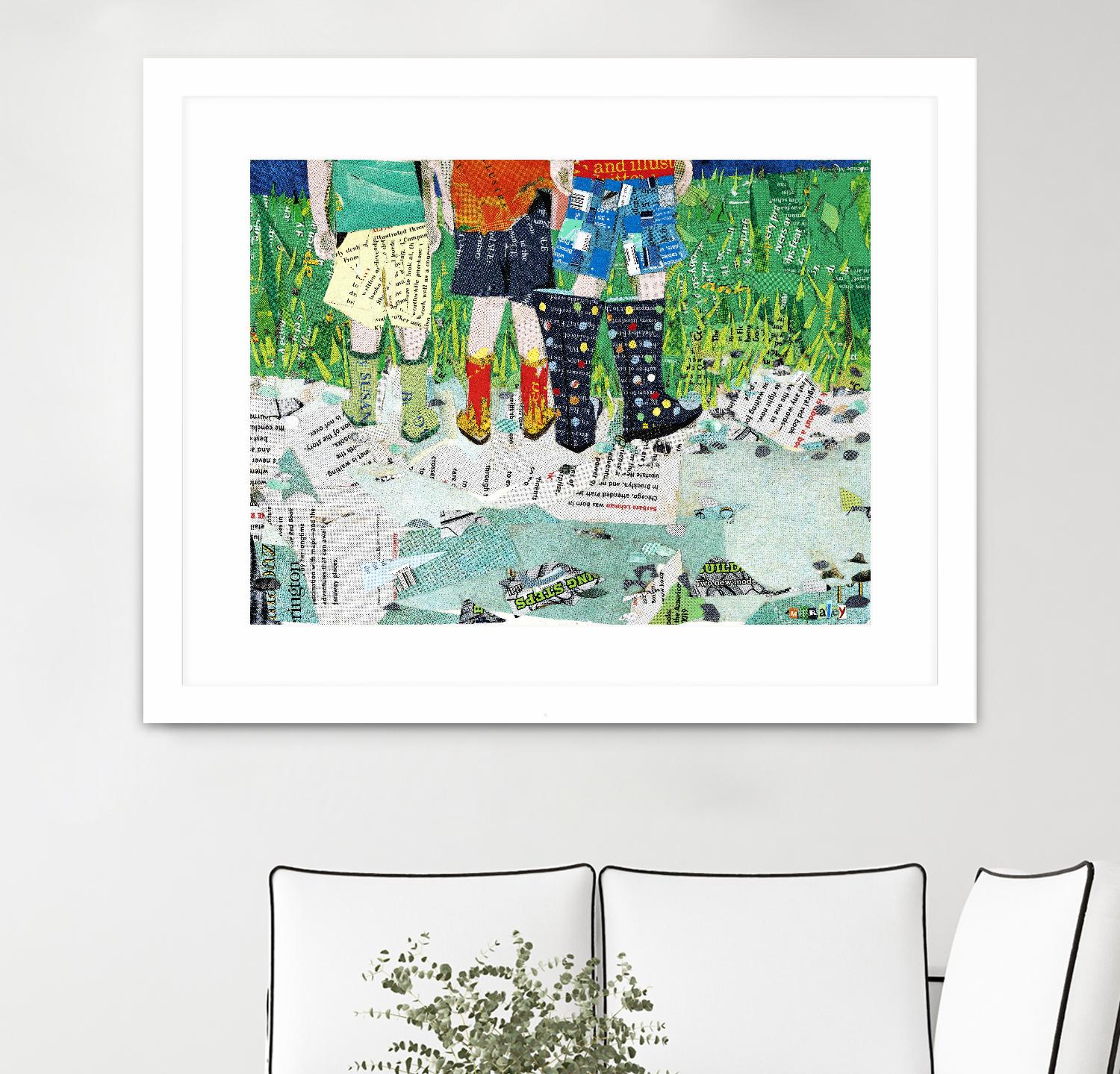 Calm #5, Yacolt WA by Mark Fraley on GIANT ART - green contemporary