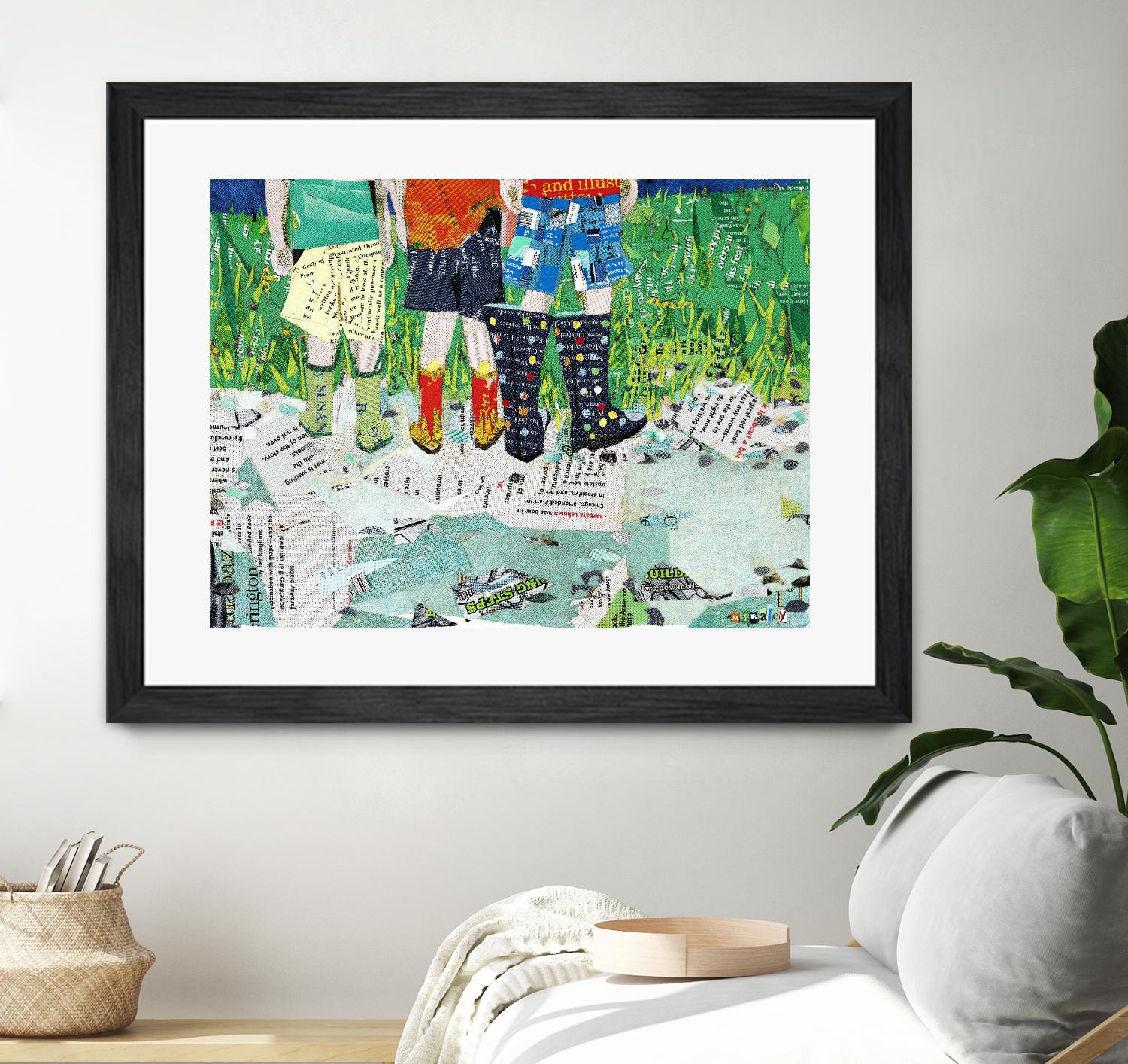 Calm #5, Yacolt WA by Mark Fraley on GIANT ART - green contemporary