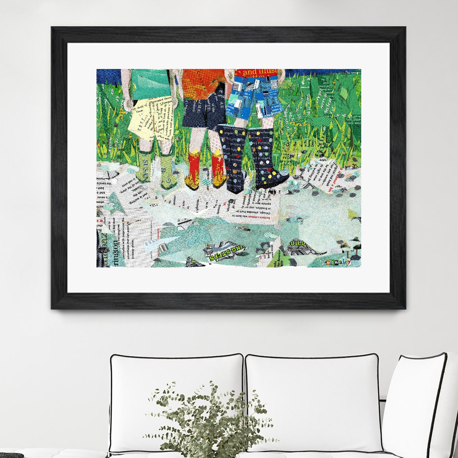 Calm #5, Yacolt WA by Mark Fraley on GIANT ART - green contemporary