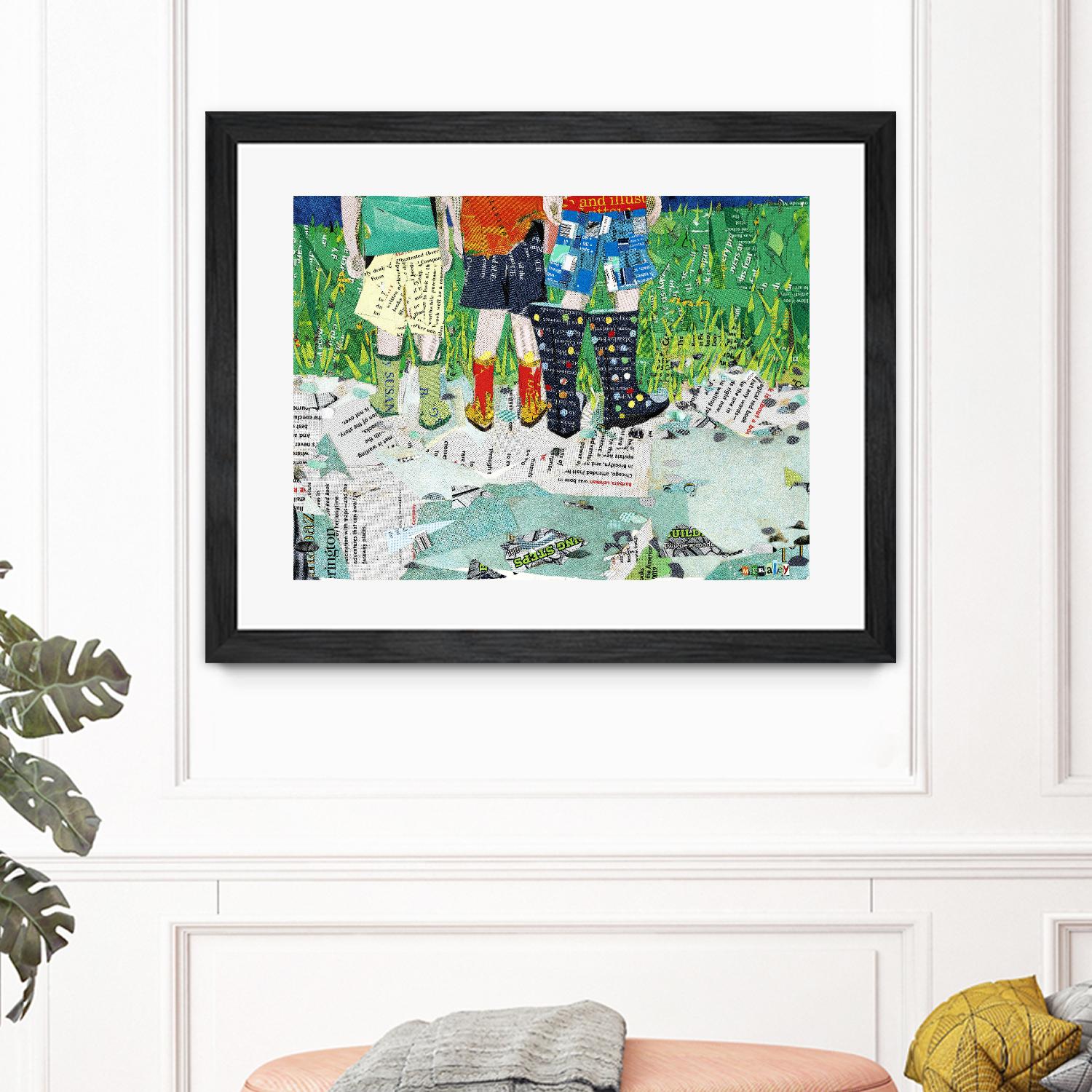 Calm #5, Yacolt WA by Mark Fraley on GIANT ART - green contemporary