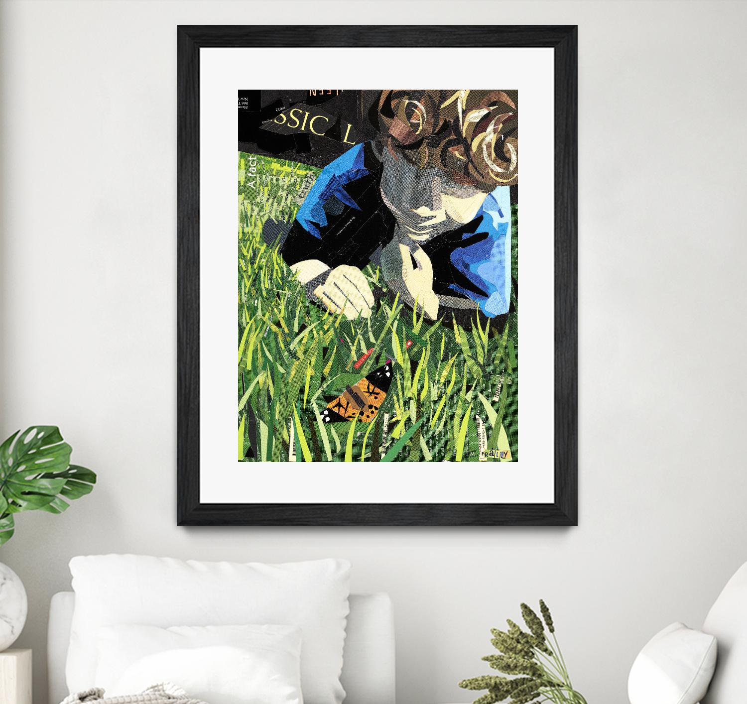 Calm #8, Front Yard Discovery by Mark Fraley on GIANT ART - green contemporary