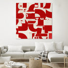 Methodical by JB Hall on GIANT ART - red abstract