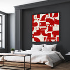 Methodical by JB Hall on GIANT ART - red abstract