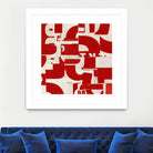 Methodical by JB Hall on GIANT ART - red abstract