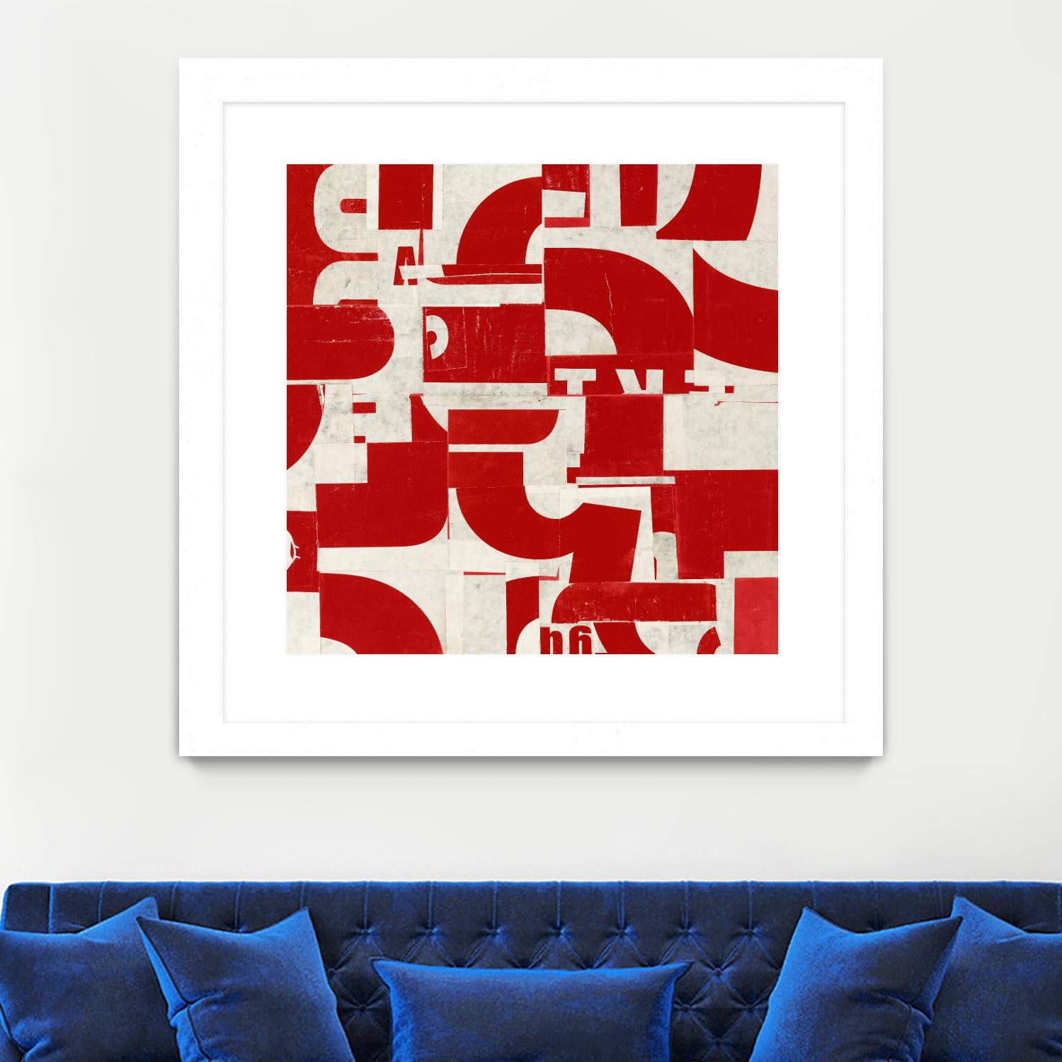 Methodical by JB Hall on GIANT ART - red abstract