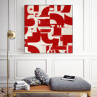 Methodical by JB Hall on GIANT ART - red abstract