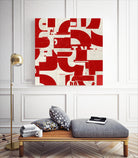 Methodical by JB Hall on GIANT ART - red abstract